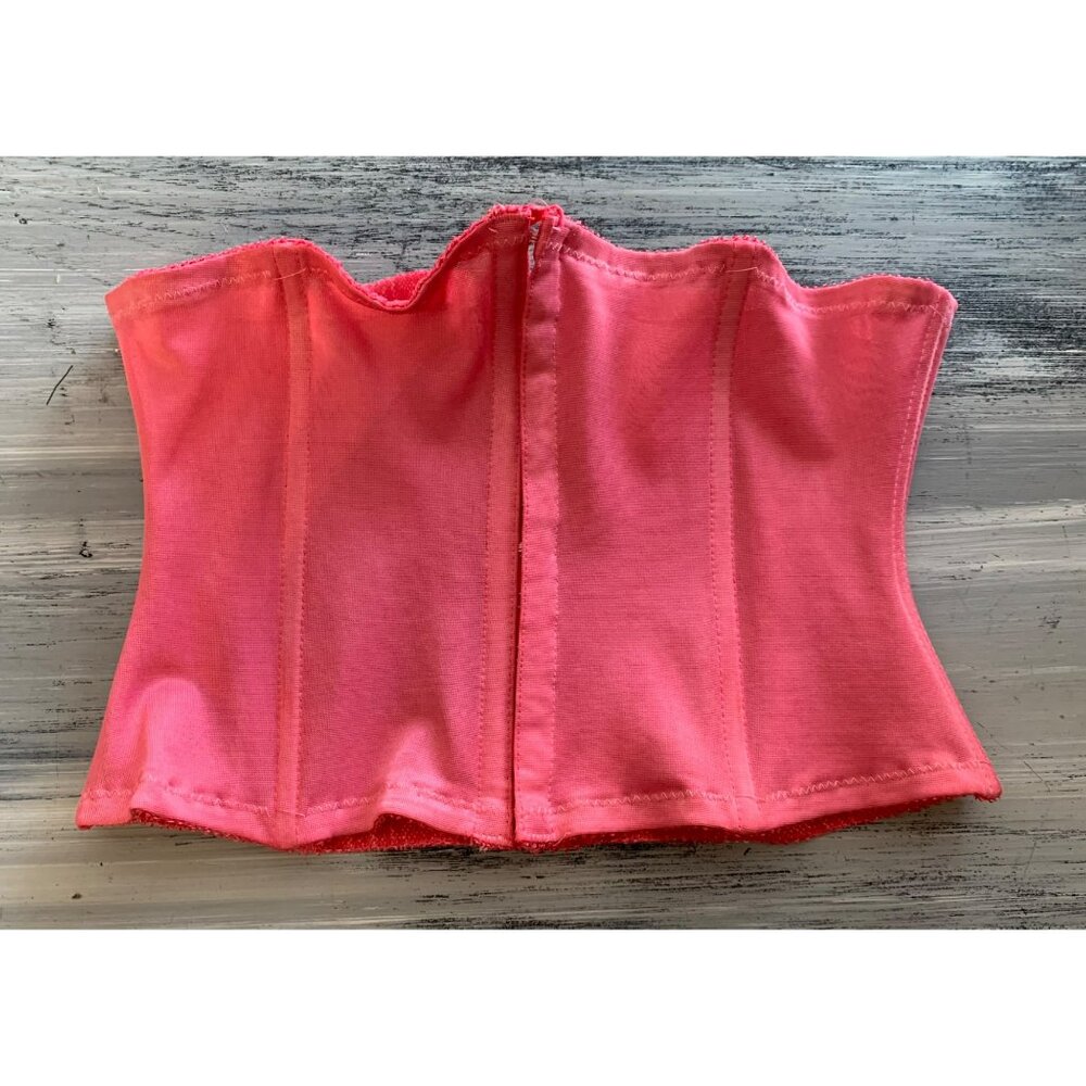 Vintage Bestform Pink Waist Cincher Corset Size 34 Union Label XL Style 3150